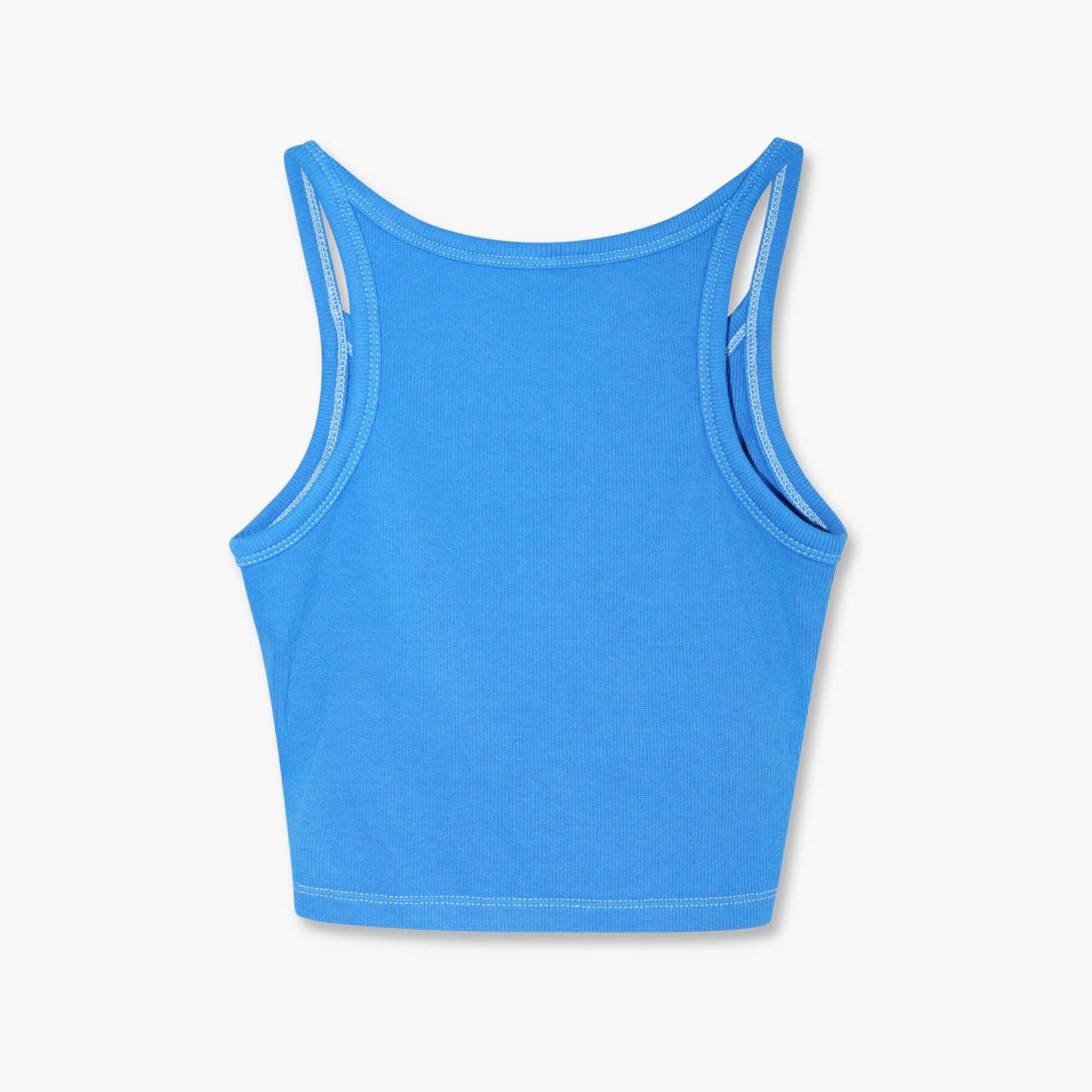 du you rib scoop neck tank
