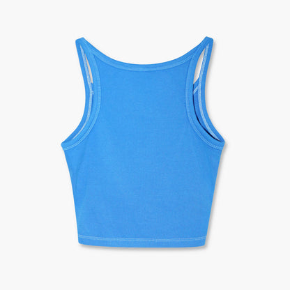du you rib scoop neck tank
