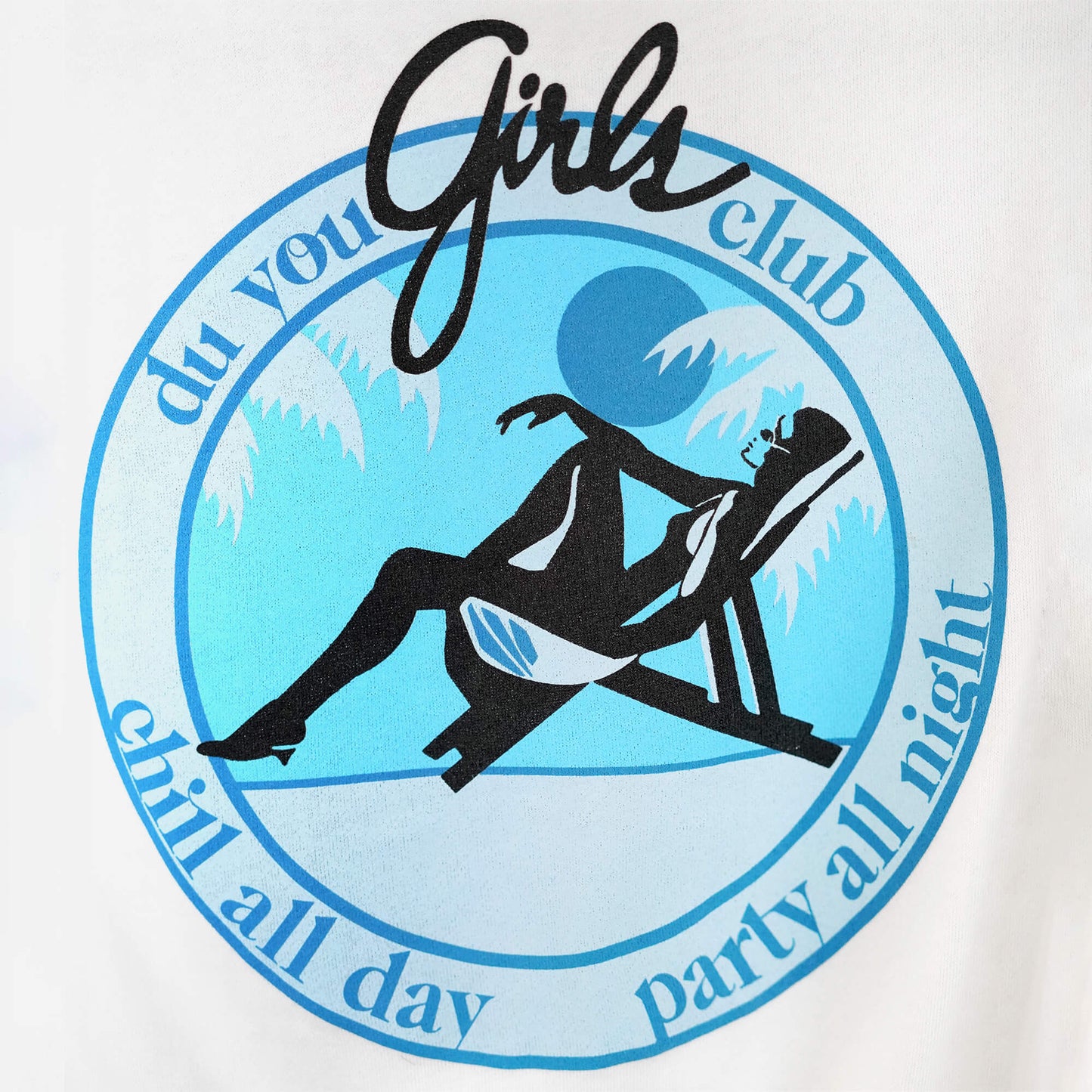 du you GIRLS CLUB CREWNECK Sweatshirt