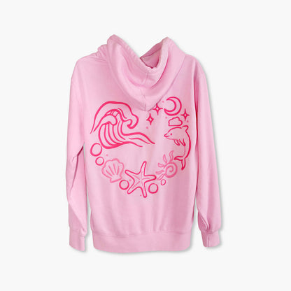 Sea heart hoodie