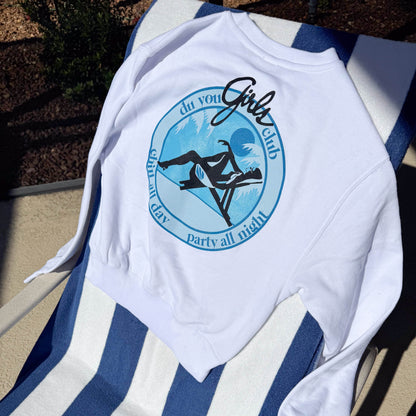 du you GIRLS CLUB CREWNECK Sweatshirt