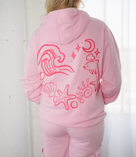 Sea heart hoodie